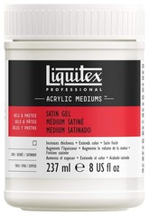 Professional Satin Gel Medium, 237ml (8-oz)