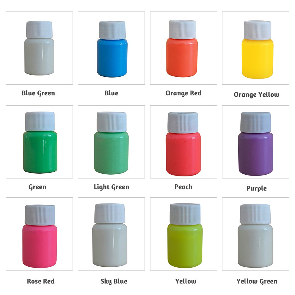 20g Luminous Paint Bright Pigment For DIY Crafts Easy To Use AP9