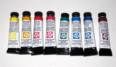 8 Lot Daniel Smith Extra Fine Artist Watercolor paint 5ml tubes ~Free Ship