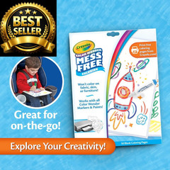 Crayola Color Wonder Mess Free Coloring 50 Count (Pack of 1), Multicolor