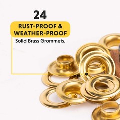 1261-4 1/2-Inch Grommet Refill, 24 Sets