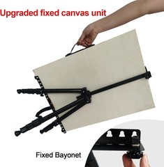 Heavy-Duty Adjustable Art Easel – 66 Inch Portable Folding Stand for Artists