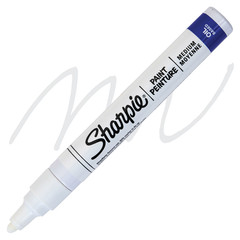 White Sharpie Paint Marker Medium Tip Pen Oil Based Trainers Touch Up