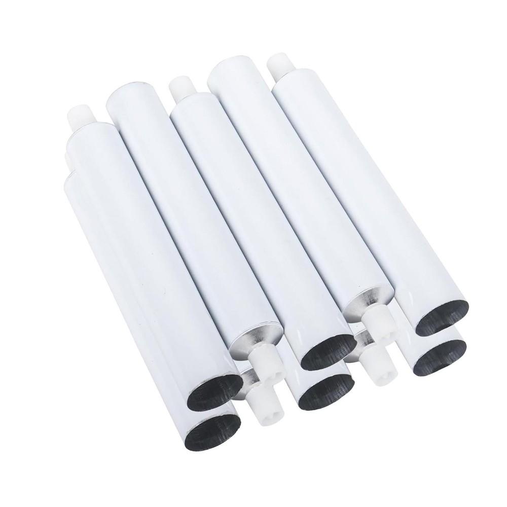 10x Empty Paint Tubes Empty Toothpaste Tubes 15ml Container Jars with Pin Cap