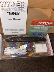 MYNT3D Super 3D Pen 1.75mm ABS PLA Compatible 3D Printing Pen NEW OPEN BOX!