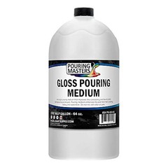 U.S. Art Supply Professional Gloss Pouring 64 Fl Oz (Pack of 1), Assorted