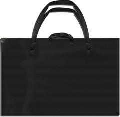 Black Art Portfolio Case 24” X 36” with Shoulder Strap