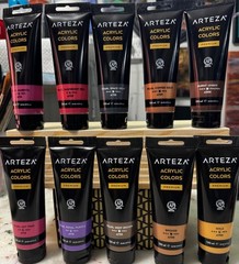 LOT OF 10 ARTEZA Premium Acrylics Paint 4 fl. oz. /120 ml Sealed No Duplicates