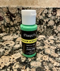 Magicfly Outdoor Acrylic Paint (2.03 floz), M014 Lizard Green