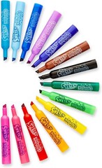 Children’s 14-Pack Scented Washable Markers with Chisel Tip for Drawing Fun