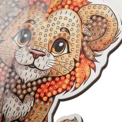 CraftBuddyUS Lion Crystal Art Wildlife Buddies