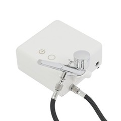 Airbrushing Tool Kit White High Pressure Air Brush Tools With Air Compressor