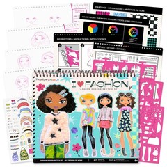 Fashion Angels I Love Sketch Portfolio, Medium, I