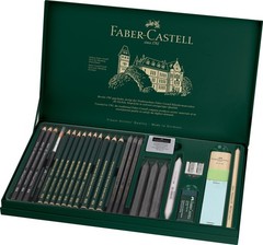 26 Piece Pitt Graphite Tin Set
