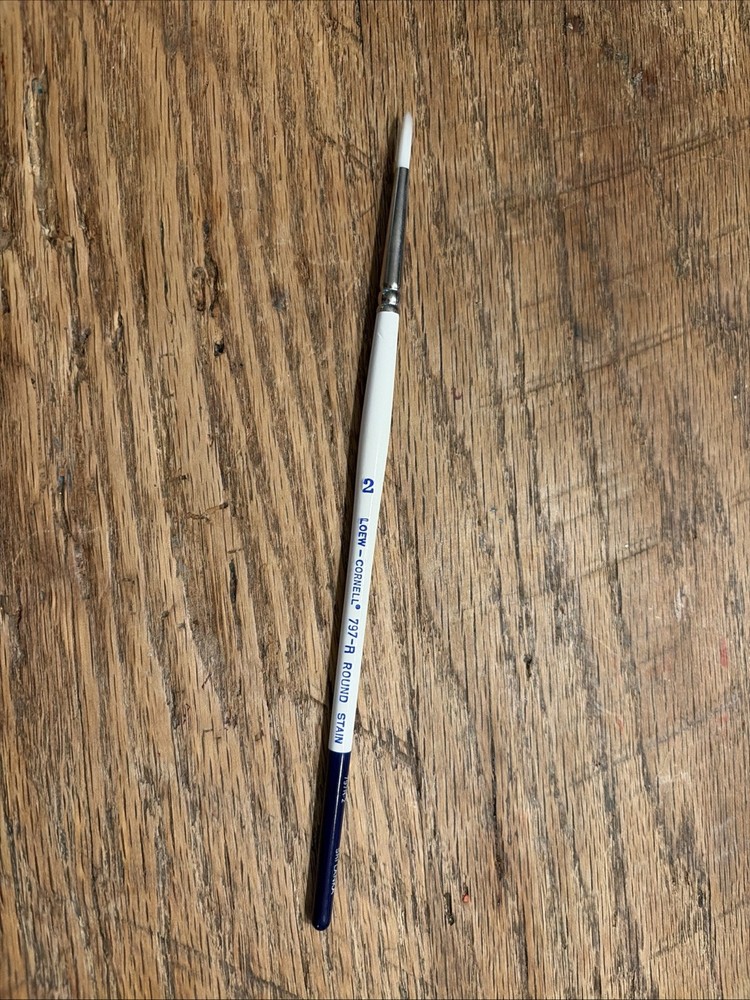 Loew Cornell 797-R Round Stain Size 2 NEW