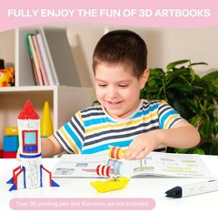 Reusable 3D Pen Art Templates – Thick Colorful Paper & Transparent Board