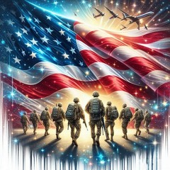 Patriotic Diamond Art Kits for Adults – Independence Day Diamond Painting Kits f
