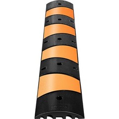 1 Pack 2 Channel 72.8” x 12.2“ x 2.2” Rubber Speed Bump 22000 LBS Load Capacity