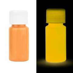 Glow in the Dark Day Visible Paint Acrylic 20g Jars Arts &Crafts Bright