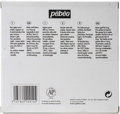 Paint Marker Set 9 Count Bullet Tip Porcelaine 150 Pebeo PE020010 China Colors