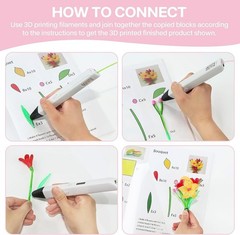 Reusable 3D Pen Art Templates – Thick Colorful Paper & Transparent Board