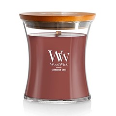 WoodWick Cinnamon Chai Holiday Candle Gifts Medium Hourglass,