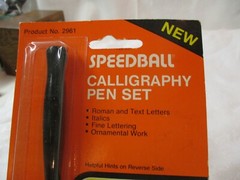 Vintage Hunt Speedball Calligraphy Pen Set NIP