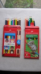 Partial Boxes of New Faber Castell Colored Pencils GC