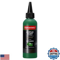 Fantastory True-Color Pro Acrylic – Green (150ml/5oz) – Lab-Certified Accurac