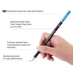 122 Colored Pencils KitOil Based Soft Core Professional Color Drawing Set wit…