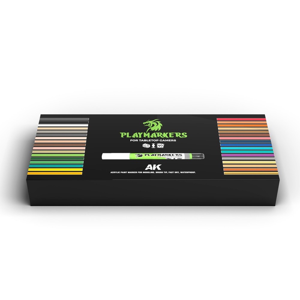 AK Interactive AKM150 Playmarkers Special Box (34pcs) – US