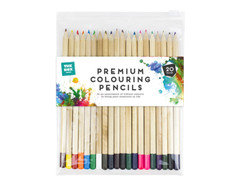 The Box Premium Colouring Pencils Vibrant Premium Colourful Pencils – Pack of 20