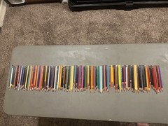 Vintage lot of 125+ Colored Pencils – mixed brands- see pictures ￼