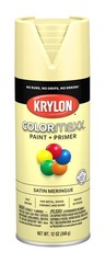 Krylon K05570007 COLORmaxx Spray Paint and 12 Ounce (Pack of 1), Meringue