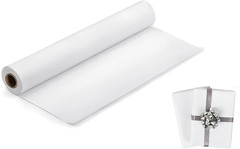 White Art Craft Paper Roll for Drawing Easel Doodles 15″×511″ White Wrapping Pap
