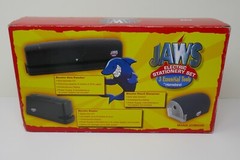 Jaws Electric Stationery Set ~ Hole Puncher Stapler Pencil Sharpener SEALED