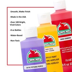 Acrylic Craft Paint in Assorted Colors, 8oz K2608 Country Tan – Pack of 1