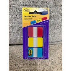 Post-It Durable Tabs Great for Notebooks Binders Planners 30 Count