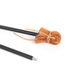 Mahl Stick For Steadying Painter Hand Aluminum Rod Artificial Leather Tool