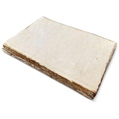 Handmade Antique Deckle Edge Blank Paper – 8.25 x 11.7″ – A4 Size Package of …