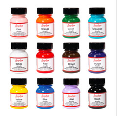 ANGELUS ACRYLIC 12 PAINT – BEST SELLERS KIT- AU SELLER