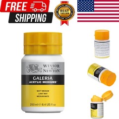 Galeria Acrylic Matte Medium, 8.4-oz 250ml Jar