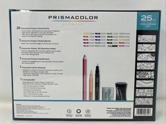 Prismcolor Premier 25 Pc Coloring Kit 20 Colored Pencils Coloring Book And More