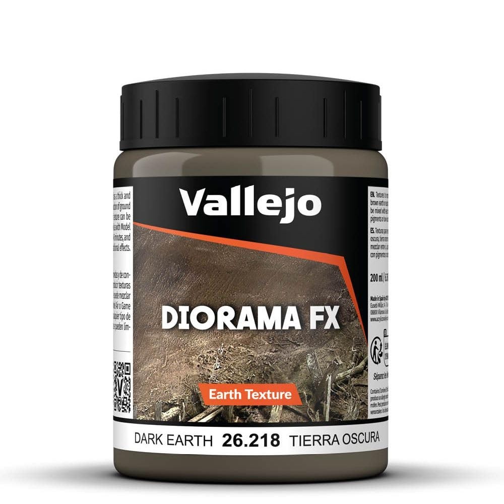 – Diorama FX Earth Textures | Dark Earth 200 ml (6.76 fl.oz.) | Premium Acryl…