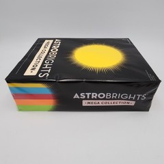 Astrobrights Mega Collection 5 Colors 8.5 x 11 In. 320 Sheets 65 lb. Cover