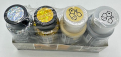 Folkart Multi Surface & Glitterific Paint Set 4/Pkg (7500)
