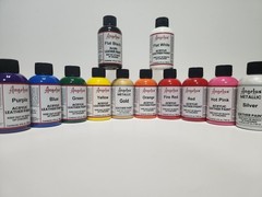 Angelus Acrylic Leather Paint Best Sellers Starter Kit 4 Ounce Bottles – 12 Pack