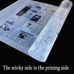 Inkjet Quick Dry Milky Screen Printing Film 13″17″22″24″30″36″44″50″54″x100′
