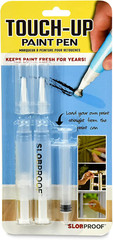 Slobproof Touch Up Paint Pen | Fillable Paint Brush Pens for Wall Paint TouchUP