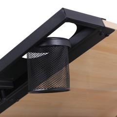 Drafting Drawing Table Tiltable Tabletop Edge Stopper Adjustable Height